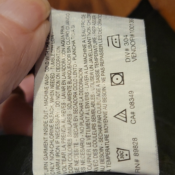 Code Bleu jeans, Black jeans, Size 4 (26) - Picture 9 of 10